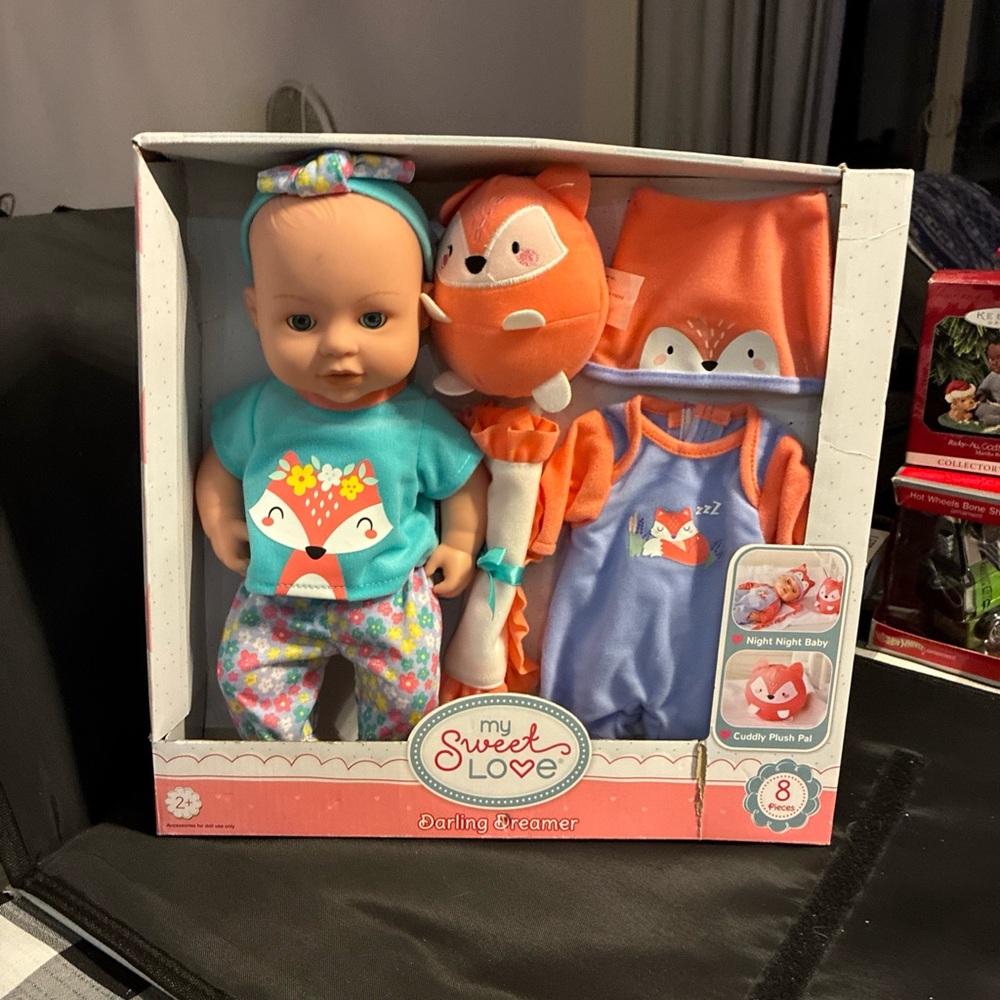 Sweet Love Darling Dreamer Doll Set - Blue and Orange